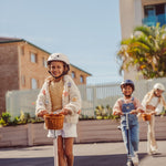 Maxi koloběžka s košíkem BANWOOD Pink | Stylové doplňky pro děti a ženy | Lavly.cz