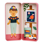 Magnetické puzzle - cestovní set PETIT COLLAGE V ateliéru - Lavly