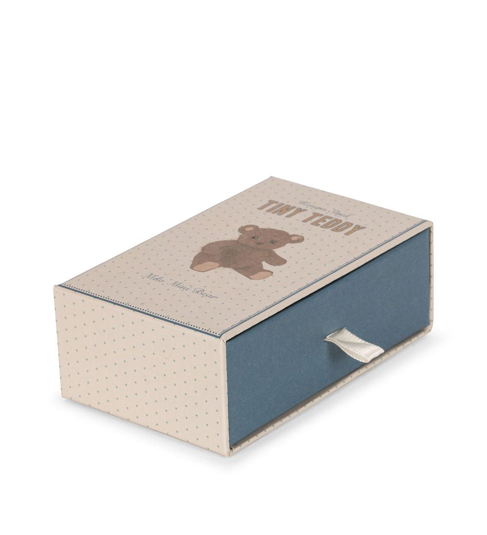 Medvídek v krabičce KONGES SLOJD Milo Tiny Bear | Stylové doplňky pro děti a ženy | Lavly.cz