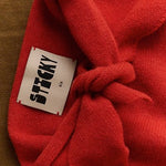 Merino šátek THE STICKY SIS CLUB Chilli | Lavly.cz