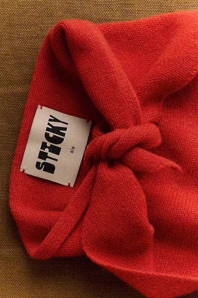 Merino šátek THE STICKY SIS CLUB Chilli | Lavly.cz