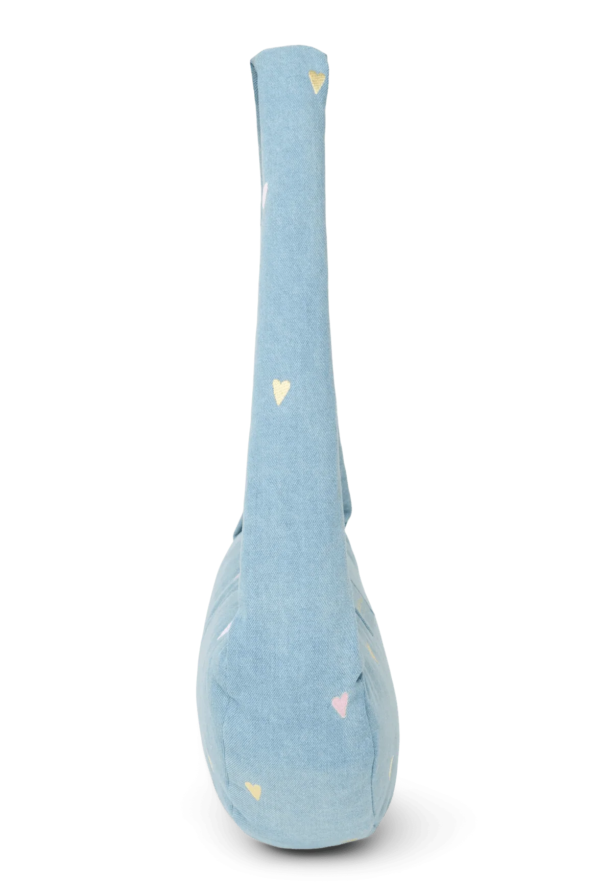 Mini crossbody taška STUDIO NOOS Light Blue Hearts Denim | Lavly.cz