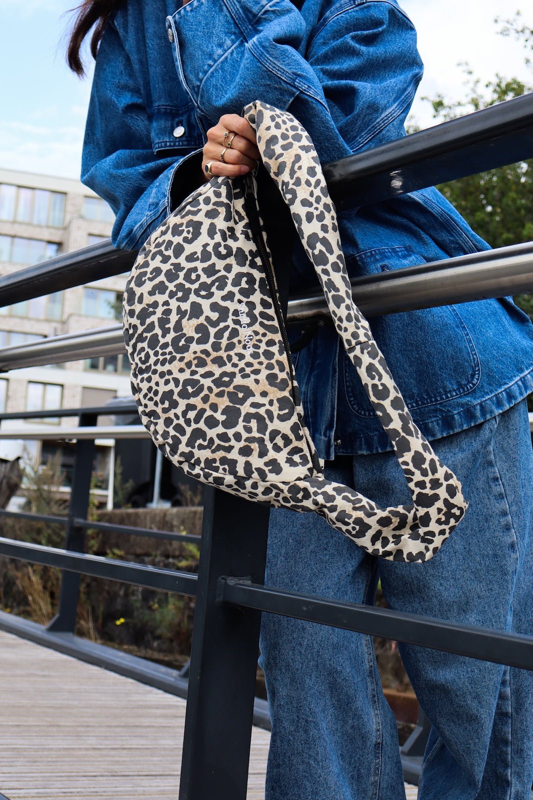 Mini crossbody taška STUDIO NOOS Soft Cotton Leopard | Stylové doplňky pro děti a ženy | Lavly.cz