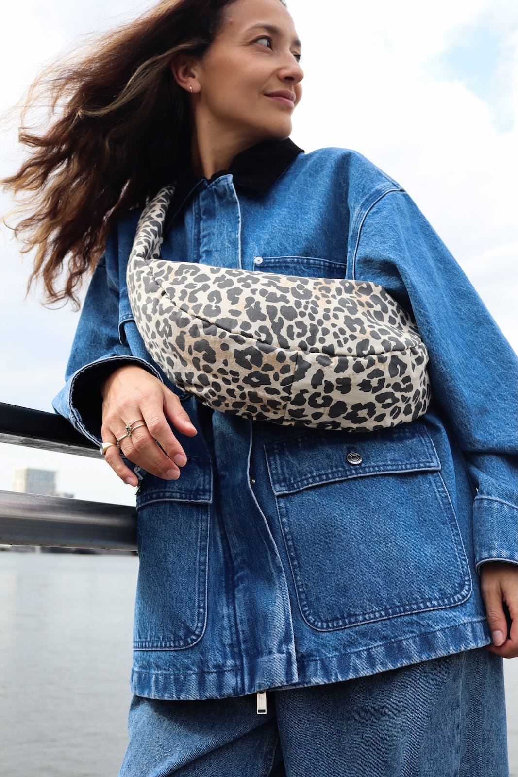 Mini crossbody taška STUDIO NOOS Soft Cotton Leopard | Stylové doplňky pro děti a ženy | Lavly.cz