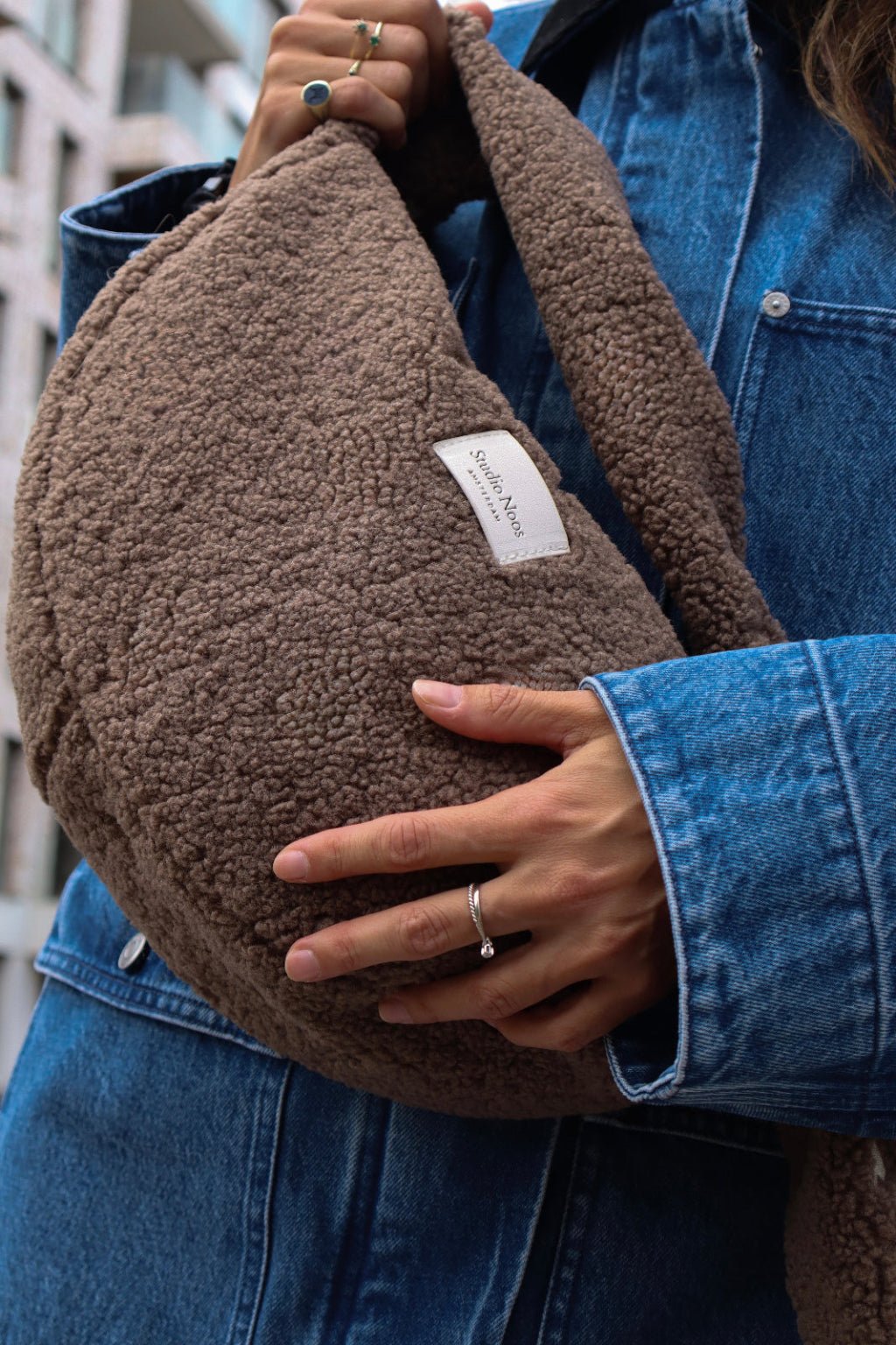 Mini crossbody taška STUDIO NOOS Teddy Brown | Stylové doplňky pro děti a ženy | Lavly.cz