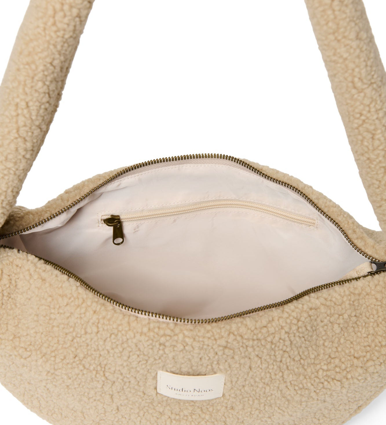 Mini crossbody taška STUDIO NOOS Teddy Ecru | Stylové doplňky pro děti a ženy | Lavly.cz