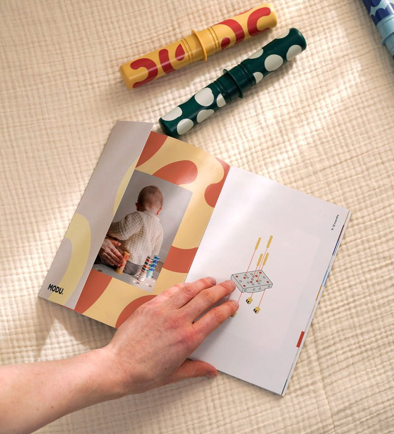 MODU Baby Activity Set Ocean Mint / Forest Green | Stylové doplňky pro děti a ženy | Lavly.cz