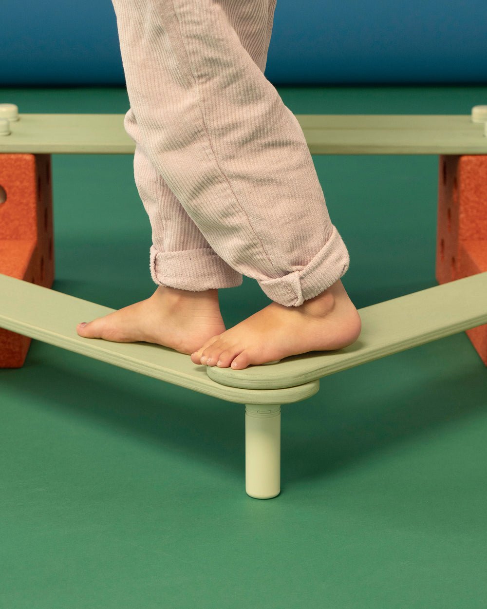 MODU Balanční dráha Burnt Orange / Dusty Green | Stylové doplňky pro děti a ženy | Lavly.cz