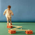 MODU Balanční dráha Burnt Orange / Dusty Green | Stylové doplňky pro děti a ženy | Lavly.cz