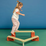 MODU Balanční dráha Burnt Orange / Dusty Green | Stylové doplňky pro děti a ženy | Lavly.cz