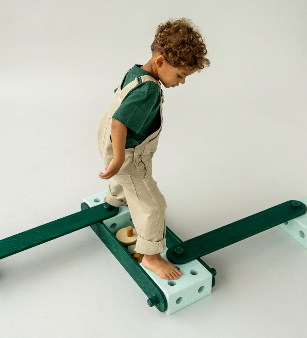 MODU Balanční dráha Ocean Mint / Forest Green | Stylové doplňky pro děti a ženy | Lavly.cz