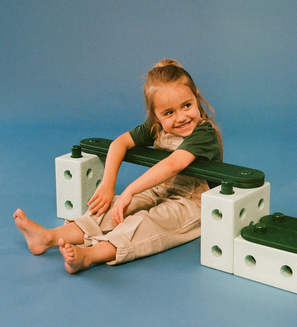 MODU Balanční dráha Ocean Mint / Forest Green | Stylové doplňky pro děti a ženy | Lavly.cz