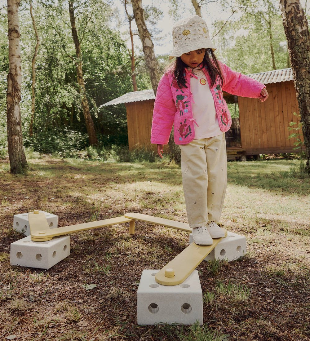 MODU Balanční dráha Ocean Sand Grey / Honey Yellow | Stylové doplňky pro děti a ženy | Lavly.cz