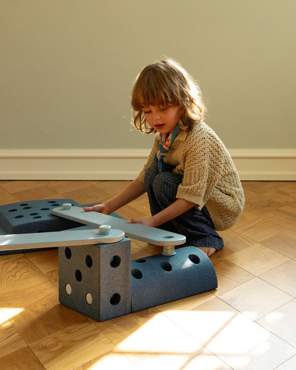 MODU Balanční kladiny Dusty Sky Blue | Stylové doplňky pro děti a ženy | Lavly.cz