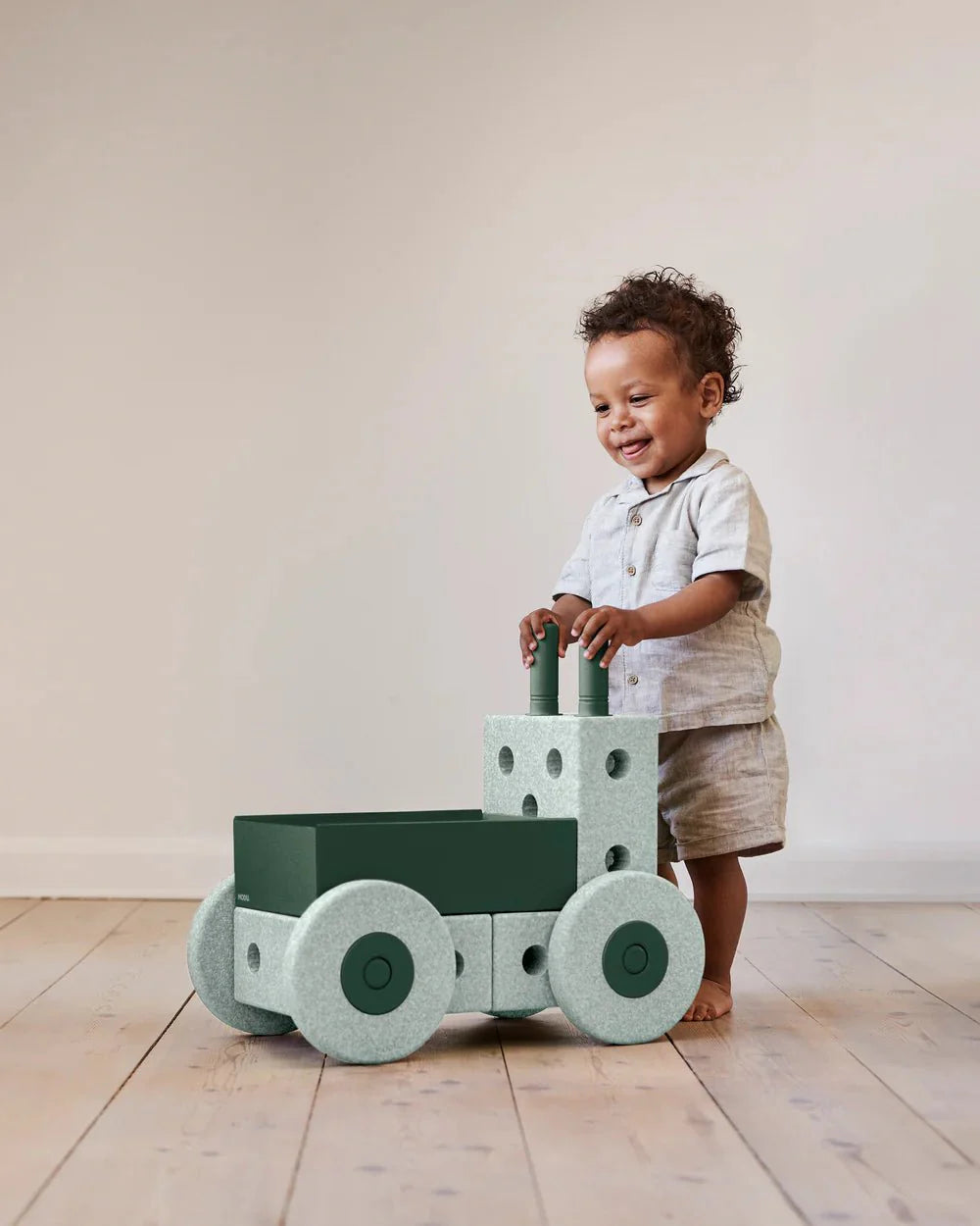 MODU Chodítko 3v1 Baby Walker Ocean Mint / Forest Green | Lavly.cz