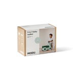 MODU Chodítko 3v1 Baby Walker Ocean Mint / Forest Green | Lavly.cz