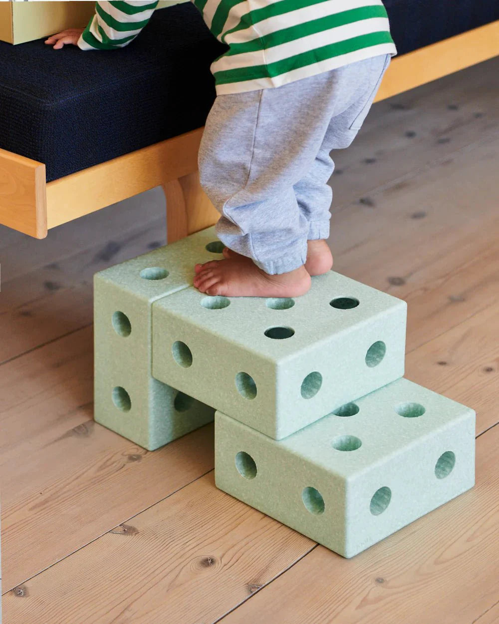 MODU Chodítko 3v1 Baby Walker Ocean Mint / Forest Green | Lavly.cz