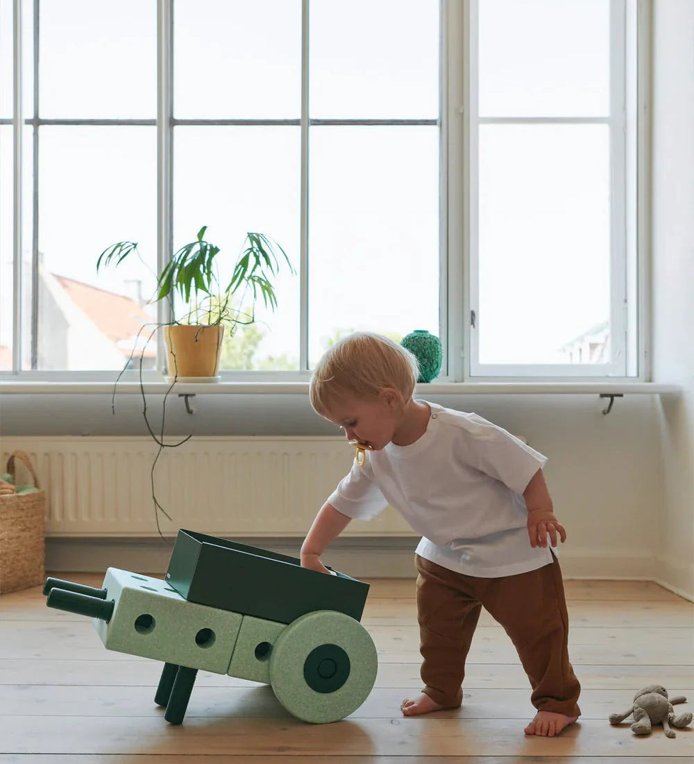 MODU Chodítko 3v1 Baby Walker Ocean Mint / Forest Green | Lavly.cz