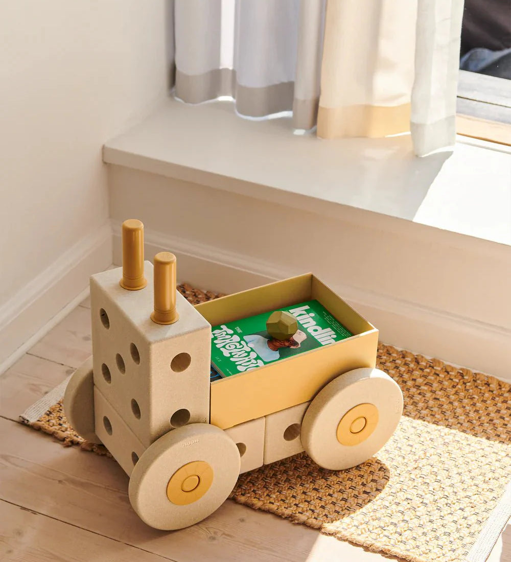 MODU Chodítko 3v1 Baby Walker Sand Grey / Honey Yellow | Lavly.cz