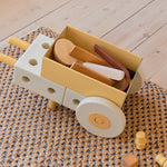 MODU Chodítko 3v1 Baby Walker Sand Grey / Honey Yellow | Lavly.cz
