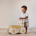 MODU Chodítko 3v1 Baby Walker Sand Grey / Honey Yellow | Lavly.cz