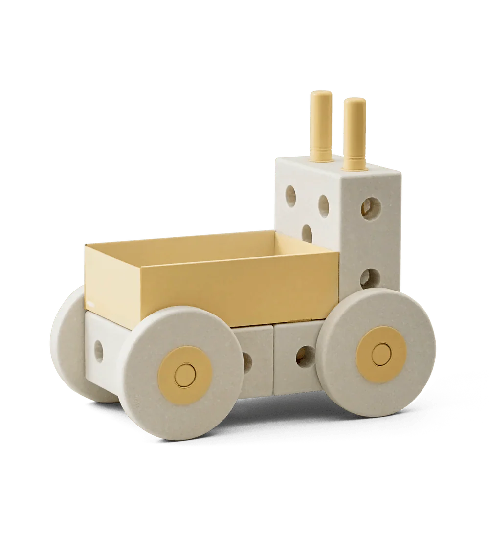 MODU Chodítko 3v1 Baby Walker Sand Grey / Honey Yellow | Lavly.cz
