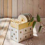 MODU Chodítko 3v1 Baby Walker Sand Grey / Honey Yellow | Lavly.cz