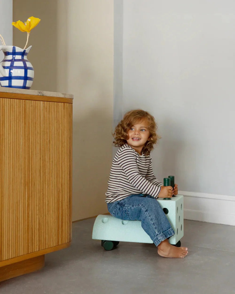 MODU Vozítko Tiny Ride Ocean Mint / Forest Green | Lavly.cz