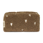 Multifunkční taška STUDIO NOOS Pouch Brown Teddy Hearts | Stylové doplňky pro děti a ženy | Lavly.cz