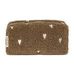 Multifunkční taška STUDIO NOOS Pouch Brown Teddy Hearts | Stylové doplňky pro děti a ženy | Lavly.cz