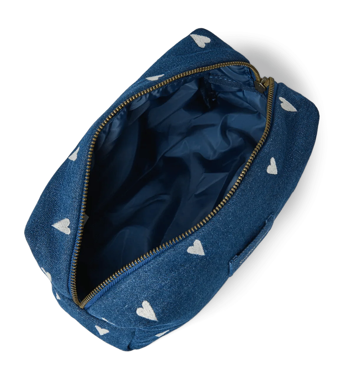 Multifunkční taška STUDIO NOOS Pouch Dark Blue White Hearts Denim | Lavly.cz