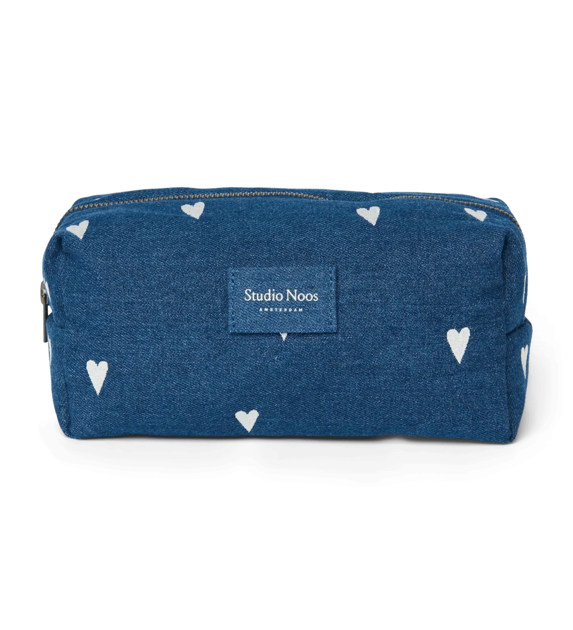Multifunkční taška STUDIO NOOS Pouch Dark Blue White Hearts Denim | Lavly.cz