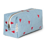 Multifunkční taška STUDIO NOOS Pouch Denim Hearts | Stylové doplňky pro děti a ženy | Lavly.cz