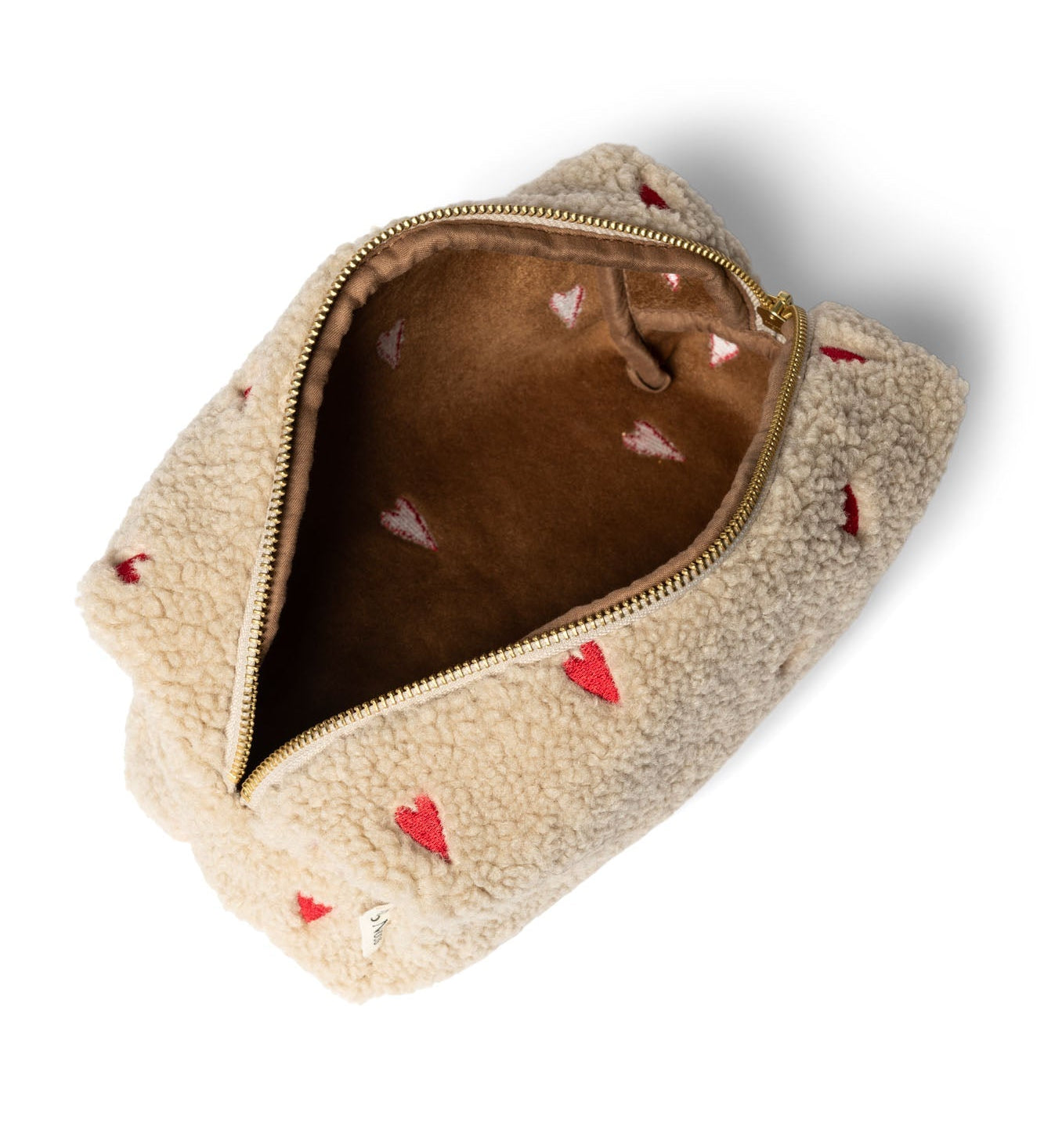 Multifunkční taška STUDIO NOOS Pouch Ecru Teddy Hearts | Stylové doplňky pro děti a ženy | Lavly.cz