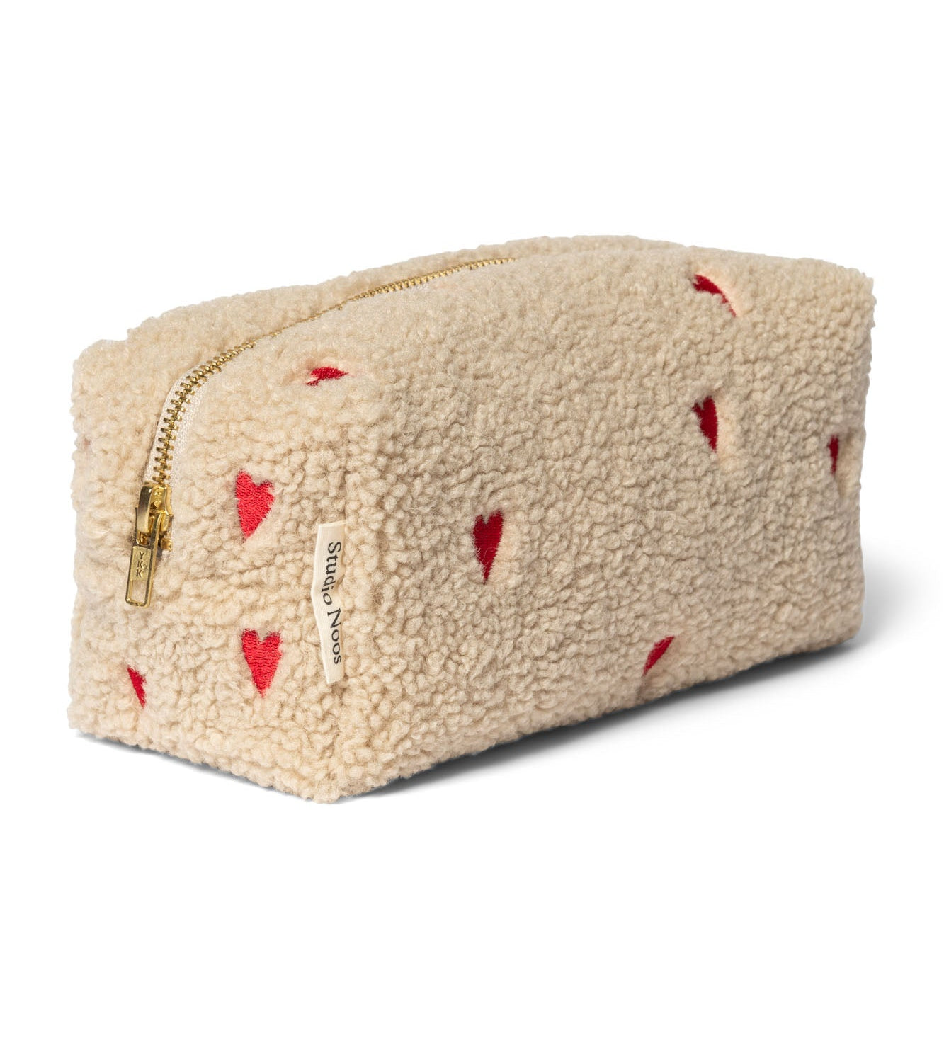 Multifunkční taška STUDIO NOOS Pouch Ecru Teddy Hearts | Stylové doplňky pro děti a ženy | Lavly.cz