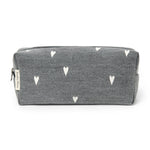 Multifunkční taška STUDIO NOOS Pouch Grey Denim Hearts | Lavly.cz