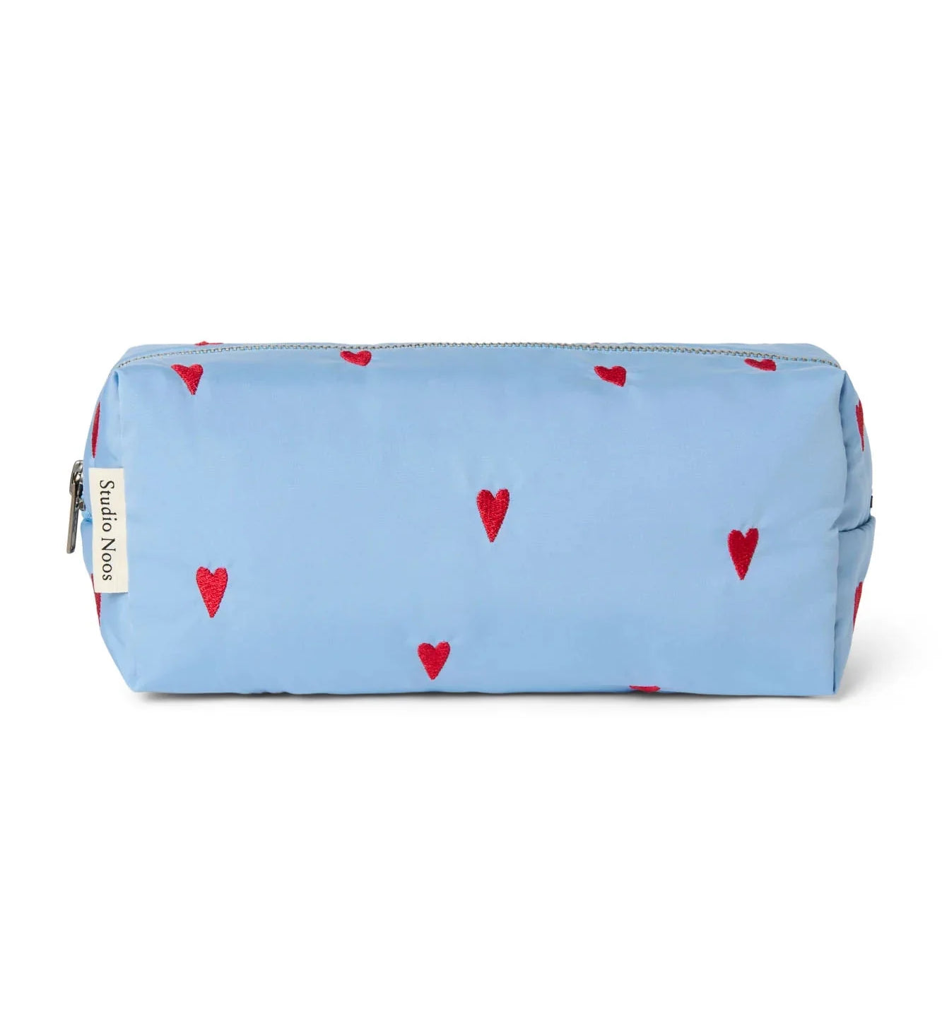 Multifunkční taška STUDIO NOOS Pouch Light Blue Hearts Puffy | Lavly.cz