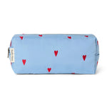 Multifunkční taška STUDIO NOOS Pouch Light Blue Hearts Puffy | Lavly.cz