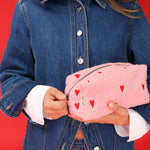 Multifunkční taška STUDIO NOOS Pouch Light Pink Teddy Hearts | Lavly.cz