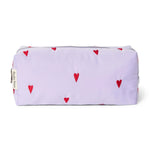 Multifunkční taška STUDIO NOOS Pouch Purple Hearts Puffy | Lavly.cz