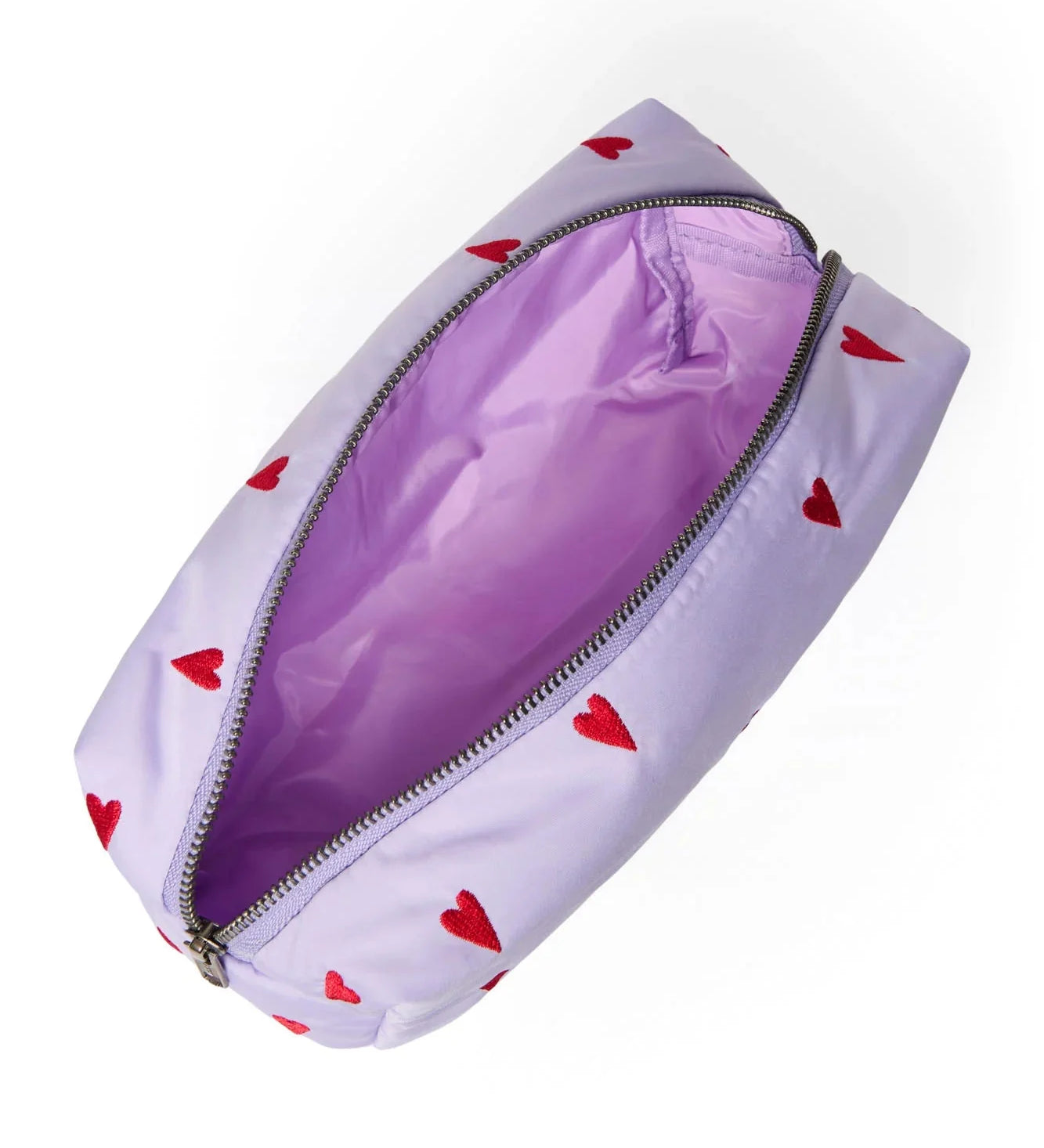 Multifunkční taška STUDIO NOOS Pouch Purple Hearts Puffy | Lavly.cz