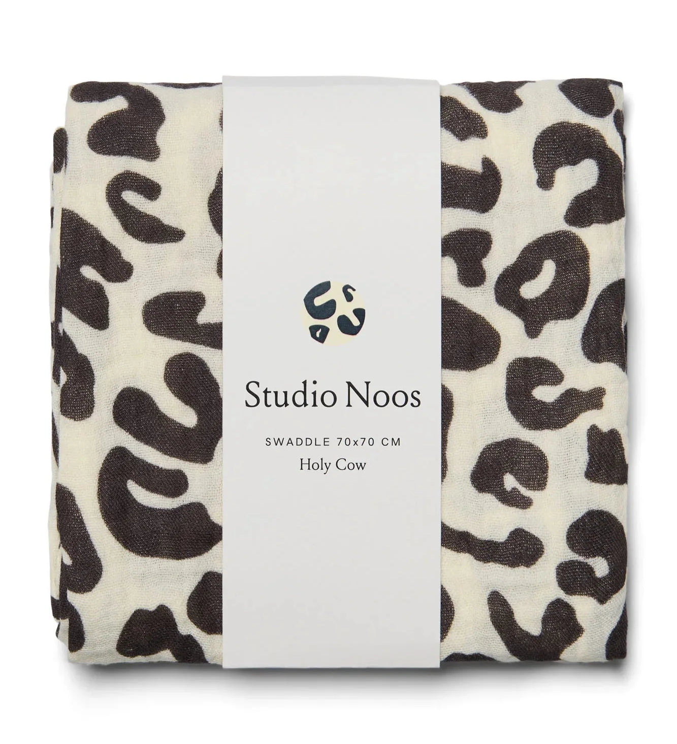 Mušelínová plena STUDIO NOOS Holy Cow 70 x 70 cm | Lavly.cz
