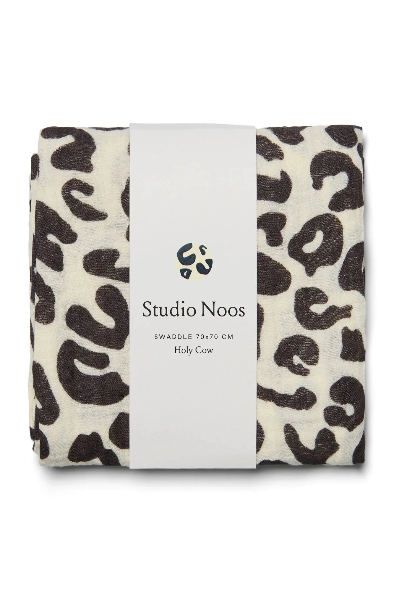 Mušelínová plena STUDIO NOOS Holy Cow 70 x 70 cm | Lavly.cz