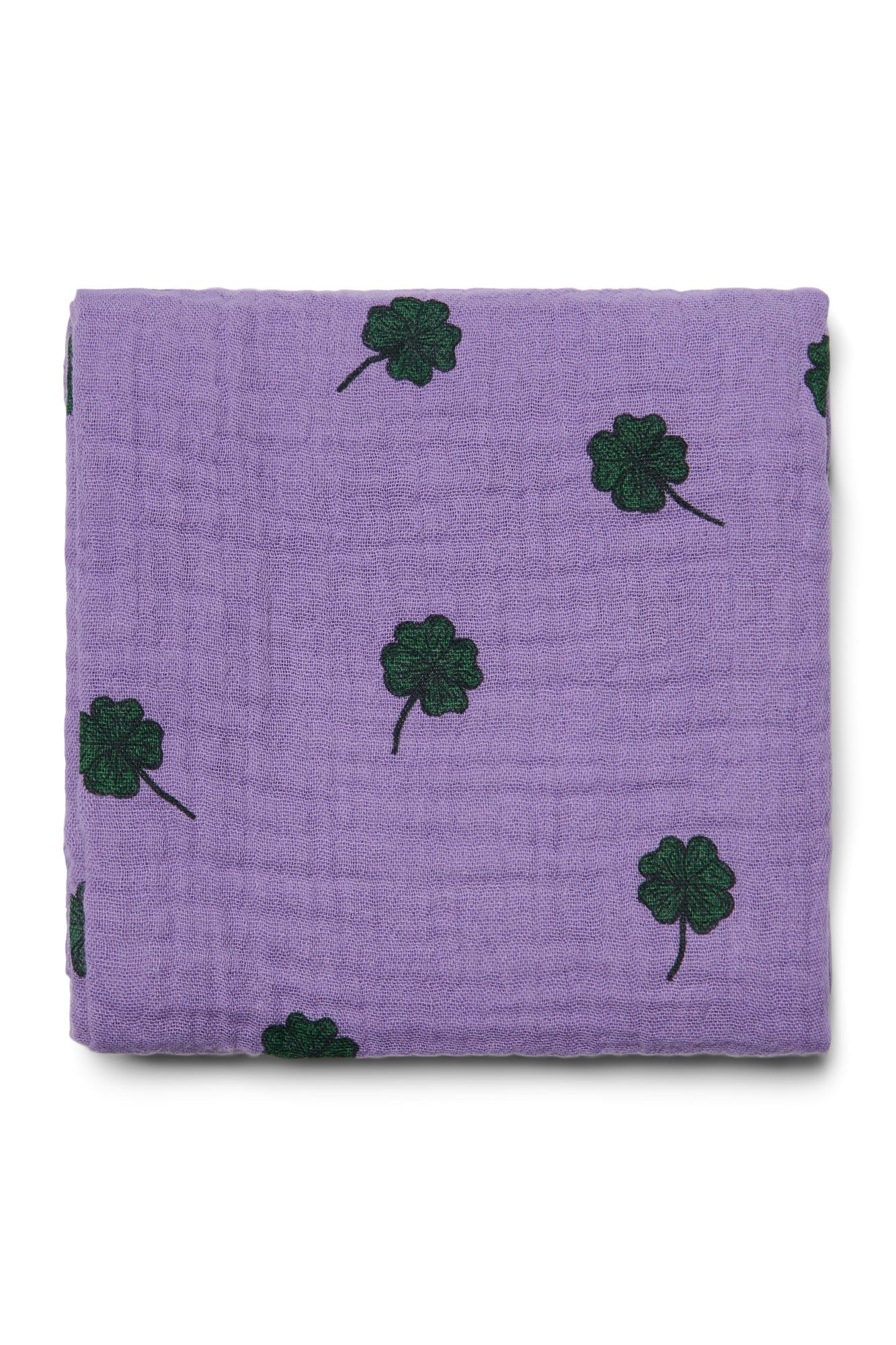 Mušelínová plena STUDIO NOOS Purple Clover | Stylové doplňky pro děti a ženy | Lavly.cz