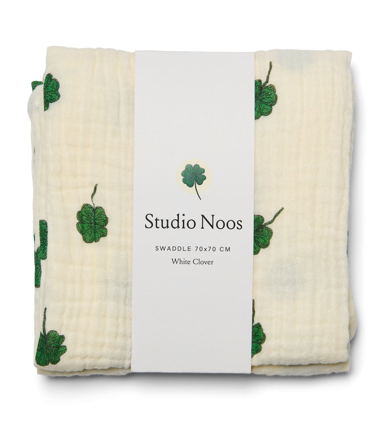 Mušelínová plena STUDIO NOOS White Clover | Stylové doplňky pro děti a ženy | Lavly.cz