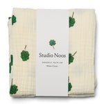 Mušelínová plena STUDIO NOOS White Clover | Stylové doplňky pro děti a ženy | Lavly.cz