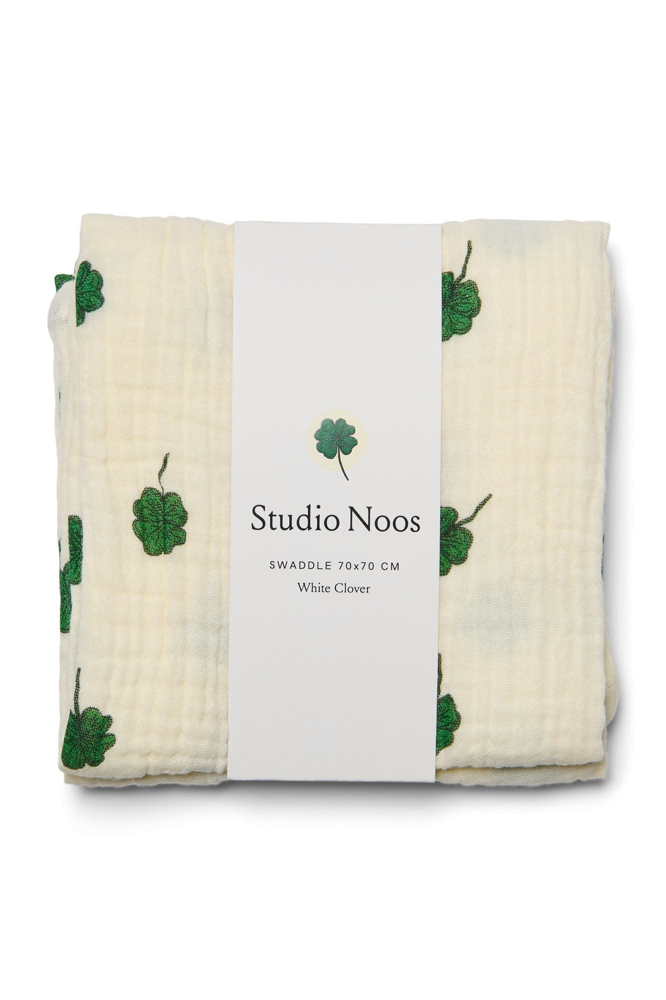 Mušelínová plena STUDIO NOOS White Clover | Stylové doplňky pro děti a ženy | Lavly.cz