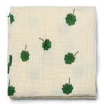 Mušelínová plena STUDIO NOOS White Clover | Stylové doplňky pro děti a ženy | Lavly.cz