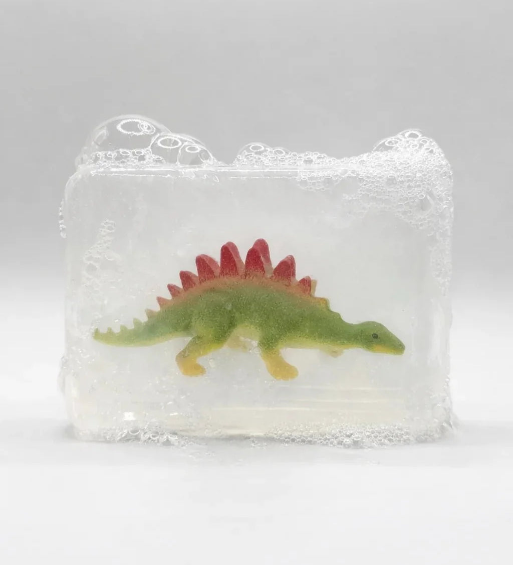 Mýdlo s hračkou uvnitř LUDI SOAP Dino Stegosaurus 2 | Lavly.cz