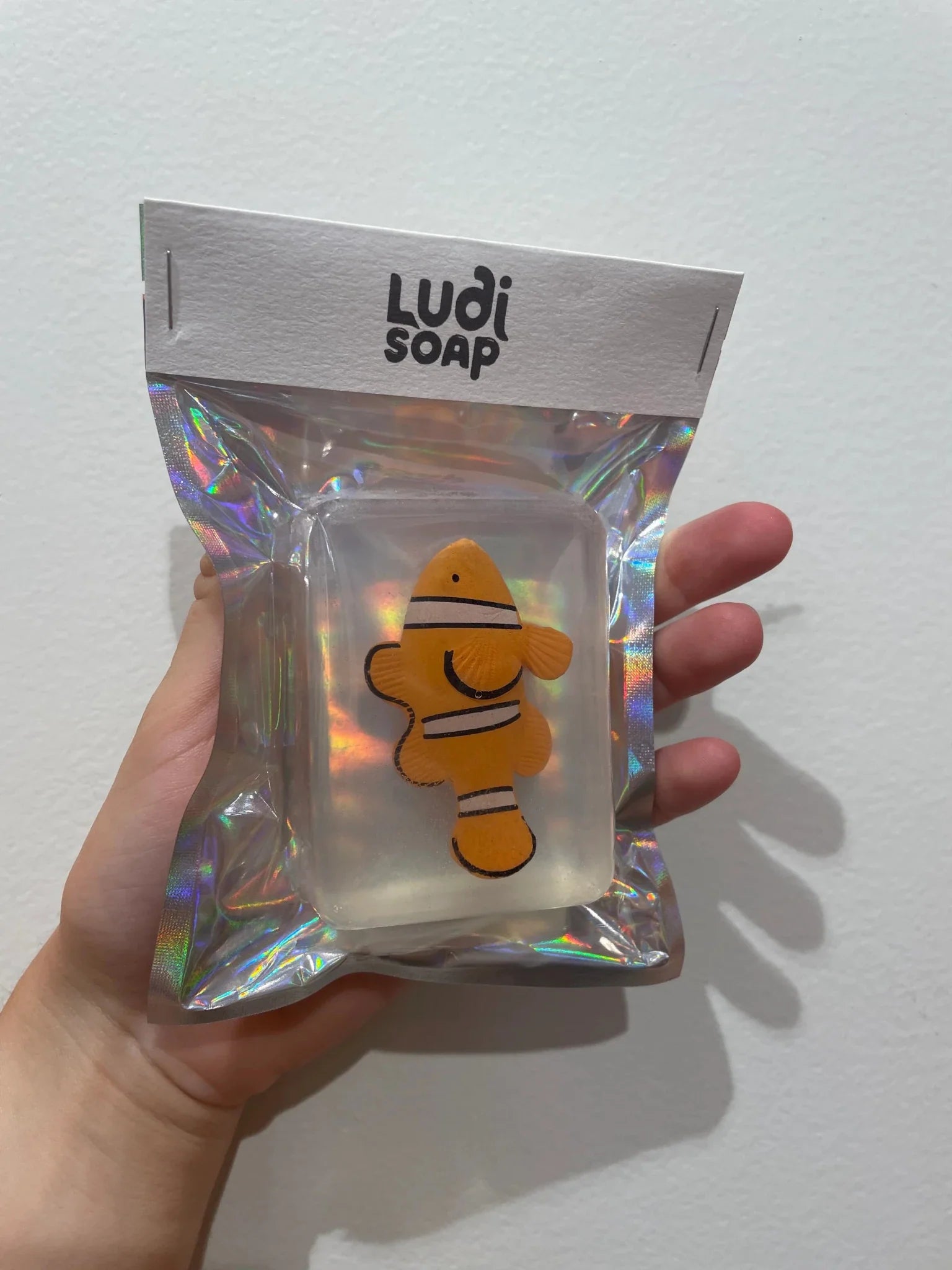 Mýdlo s hračkou uvnitř LUDI SOAP Rybka Nemo | Lavly.cz